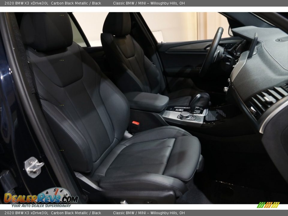 2020 BMW X3 xDrive30i Carbon Black Metallic / Black Photo #19