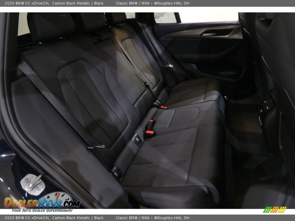 2020 BMW X3 xDrive30i Carbon Black Metallic / Black Photo #20