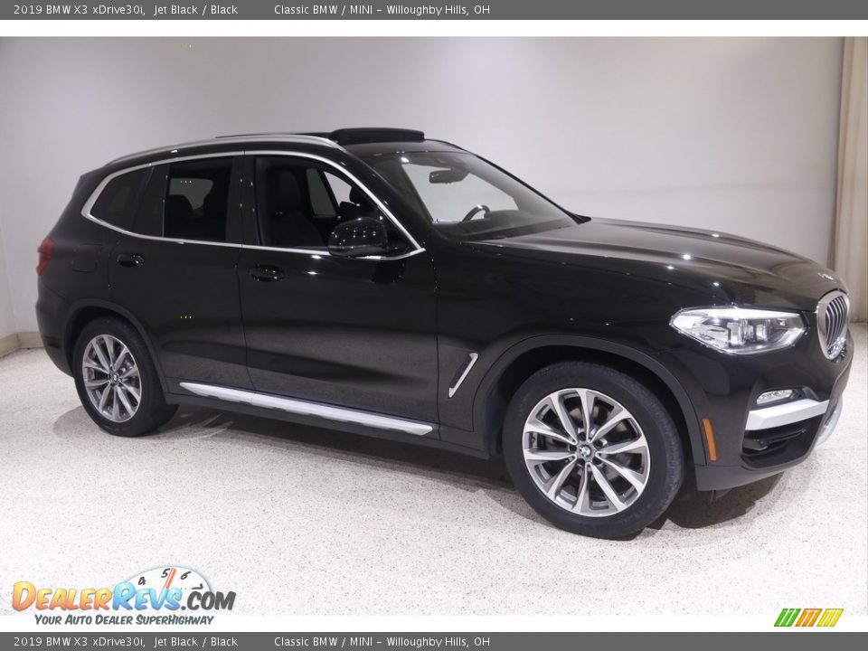 2019 BMW X3 xDrive30i Jet Black / Black Photo #1