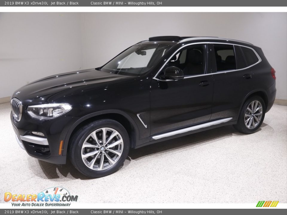 2019 BMW X3 xDrive30i Jet Black / Black Photo #3