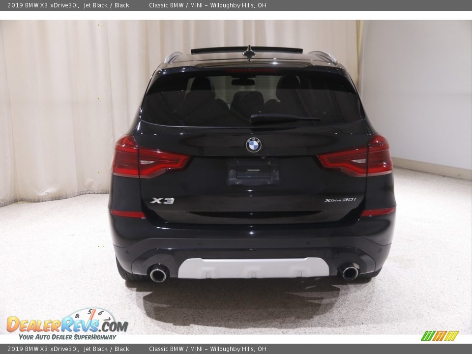 2019 BMW X3 xDrive30i Jet Black / Black Photo #23