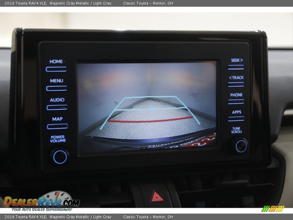 2019 Toyota RAV4 XLE Magnetic Gray Metallic / Light Gray Photo #11