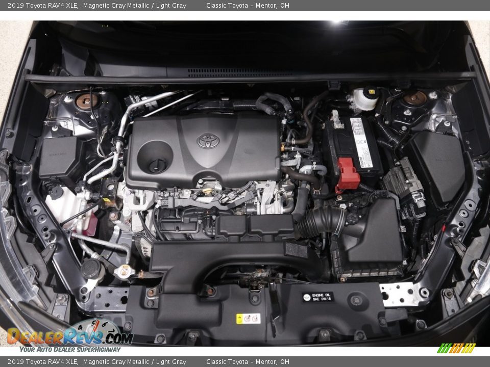 2019 Toyota RAV4 XLE Magnetic Gray Metallic / Light Gray Photo #18