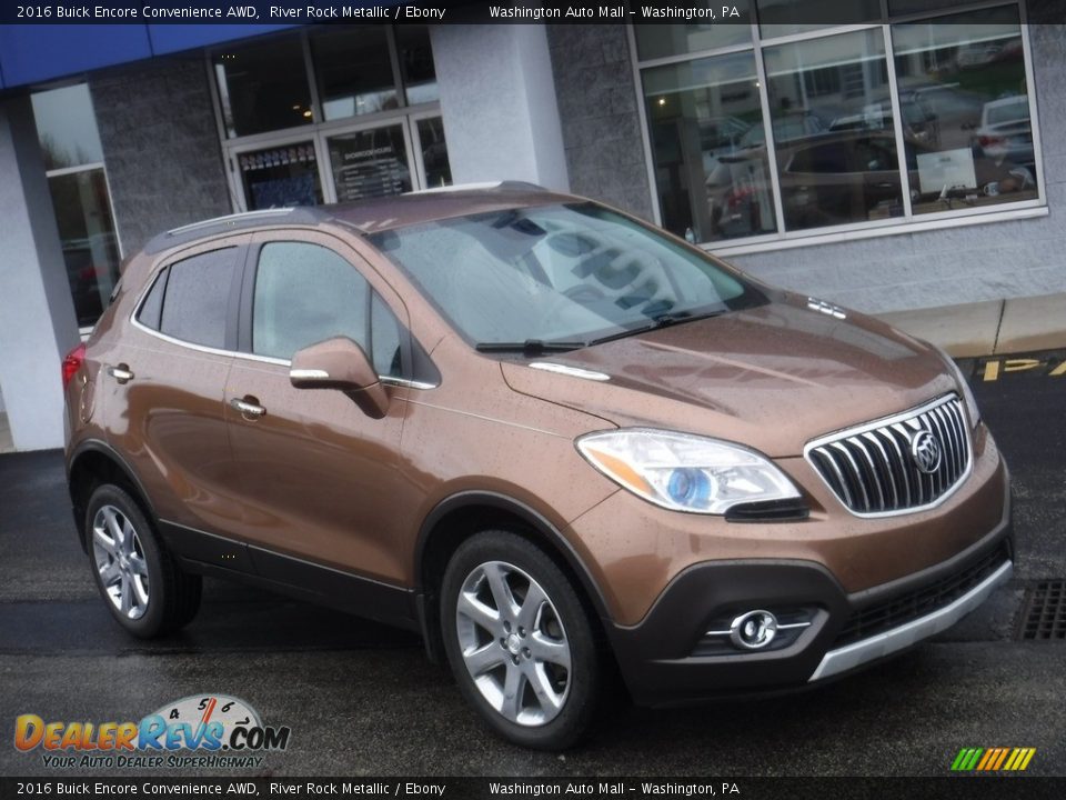 2016 Buick Encore Convenience AWD River Rock Metallic / Ebony Photo #1