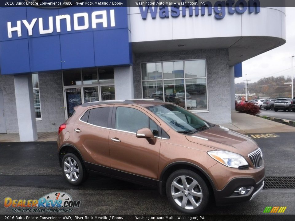 2016 Buick Encore Convenience AWD River Rock Metallic / Ebony Photo #2