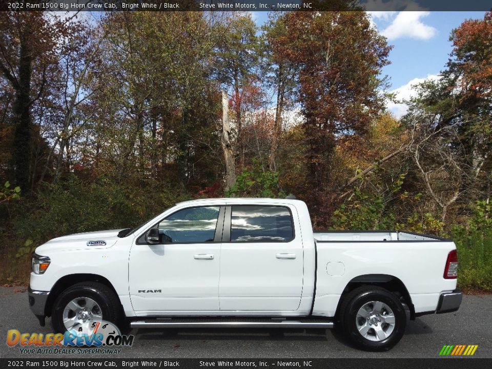 2022 Ram 1500 Big Horn Crew Cab Bright White / Black Photo #1