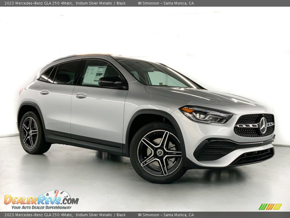 2023 Mercedes-Benz GLA 250 4Matic Iridium Silver Metallic / Black Photo #2