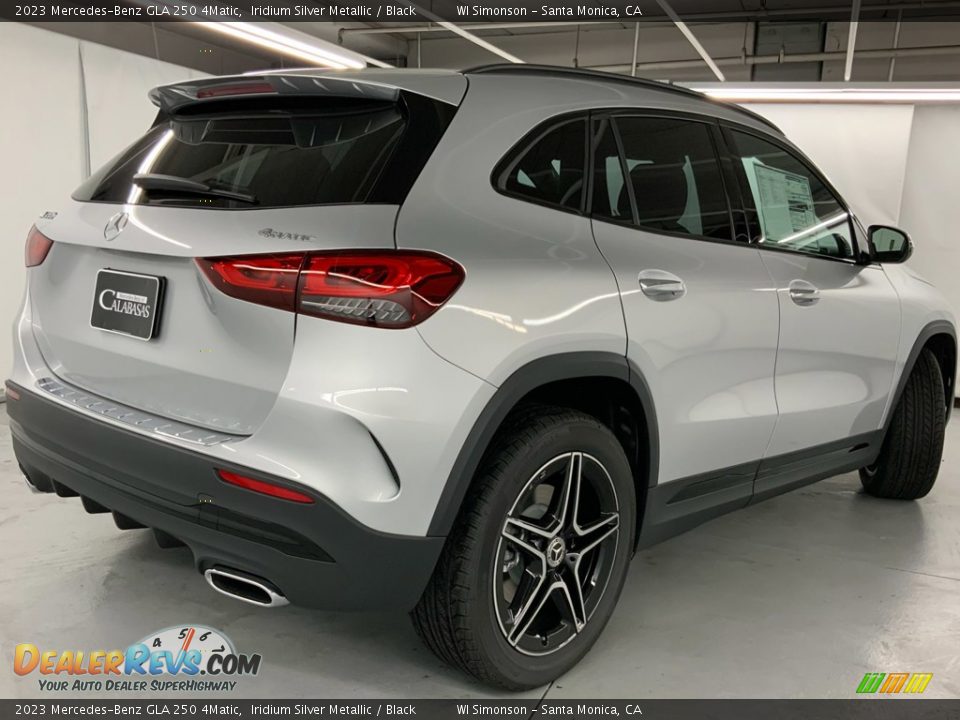 2023 Mercedes-Benz GLA 250 4Matic Iridium Silver Metallic / Black Photo #4