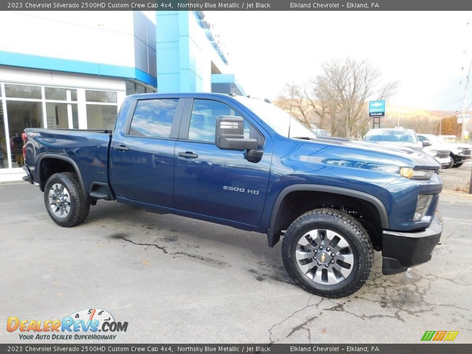 Northsky Blue Metallic 2023 Chevrolet Silverado 2500HD Custom Crew Cab 4x4 Photo #5