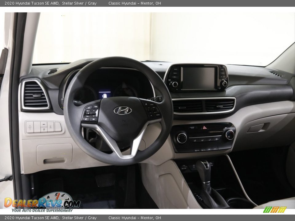2020 Hyundai Tucson SE AWD Stellar Silver / Gray Photo #6