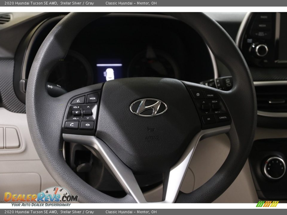 2020 Hyundai Tucson SE AWD Stellar Silver / Gray Photo #7