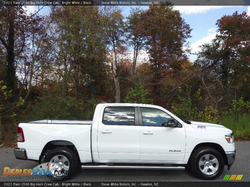 2022 Ram 1500 Big Horn Crew Cab Bright White / Black Photo #5