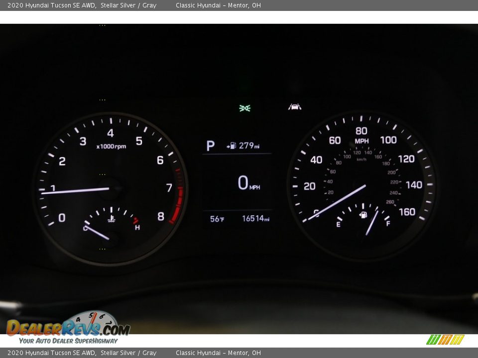 2020 Hyundai Tucson SE AWD Stellar Silver / Gray Photo #8