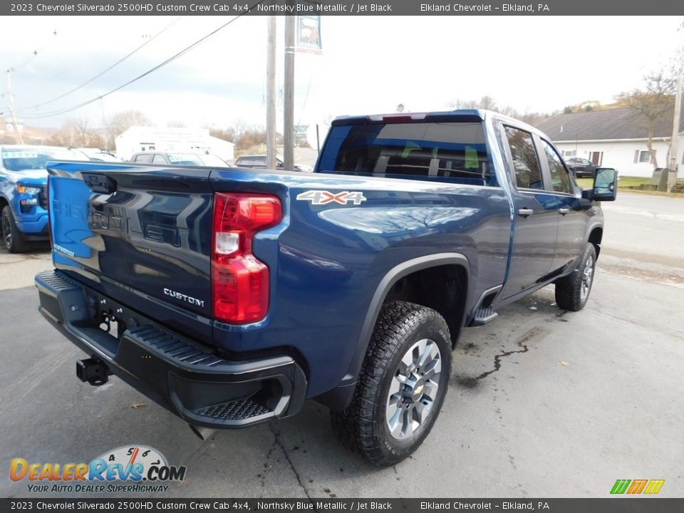 2023 Chevrolet Silverado 2500HD Custom Crew Cab 4x4 Northsky Blue Metallic / Jet Black Photo #8