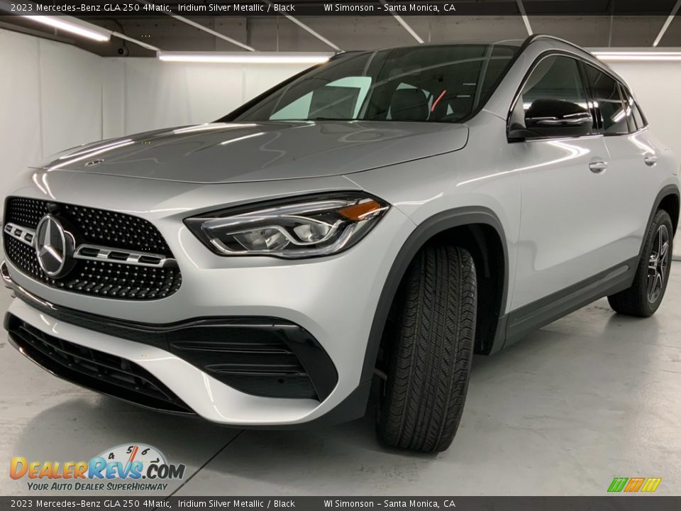 2023 Mercedes-Benz GLA 250 4Matic Iridium Silver Metallic / Black Photo #7