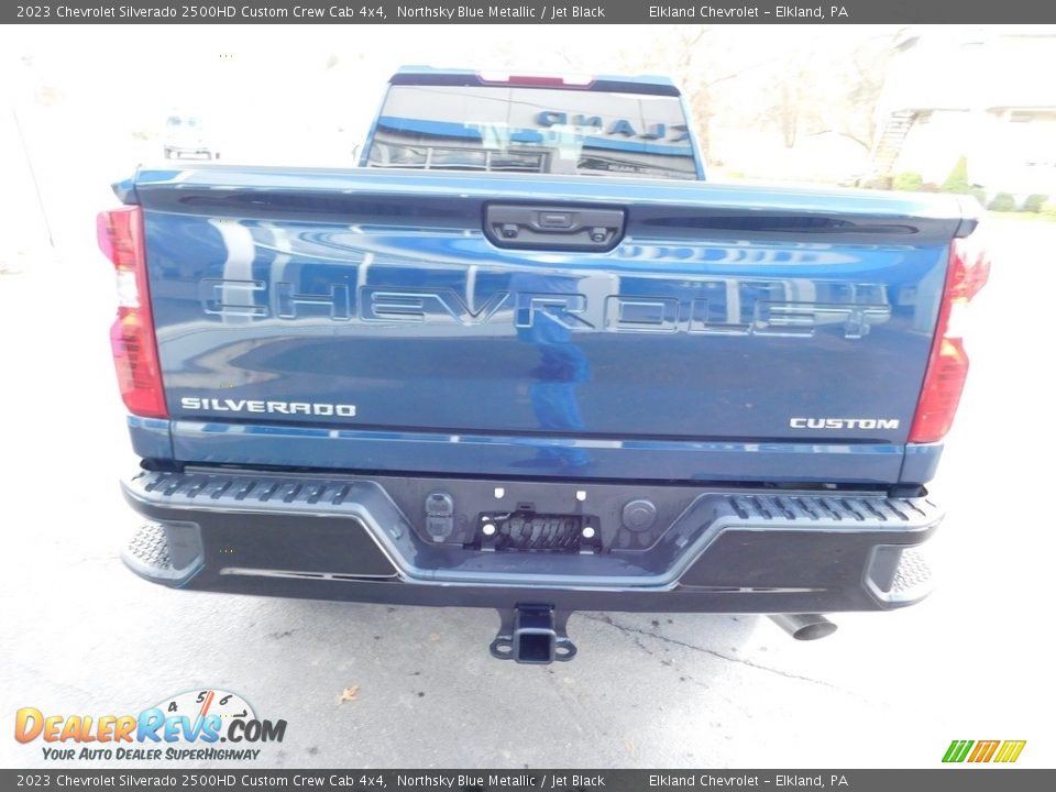 2023 Chevrolet Silverado 2500HD Custom Crew Cab 4x4 Northsky Blue Metallic / Jet Black Photo #9