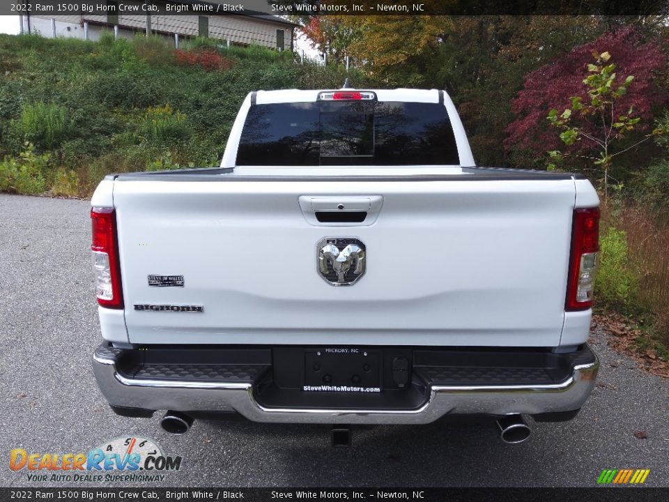 2022 Ram 1500 Big Horn Crew Cab Bright White / Black Photo #7