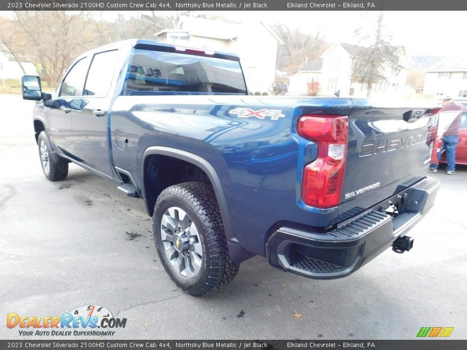 2023 Chevrolet Silverado 2500HD Custom Crew Cab 4x4 Northsky Blue Metallic / Jet Black Photo #10