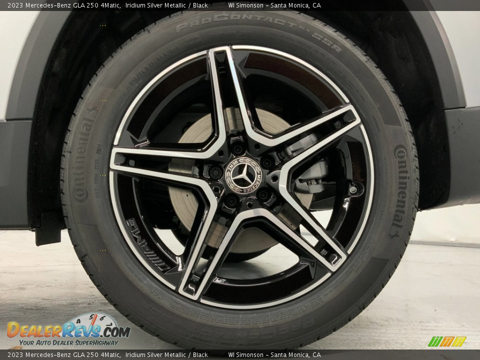 2023 Mercedes-Benz GLA 250 4Matic Iridium Silver Metallic / Black Photo #9
