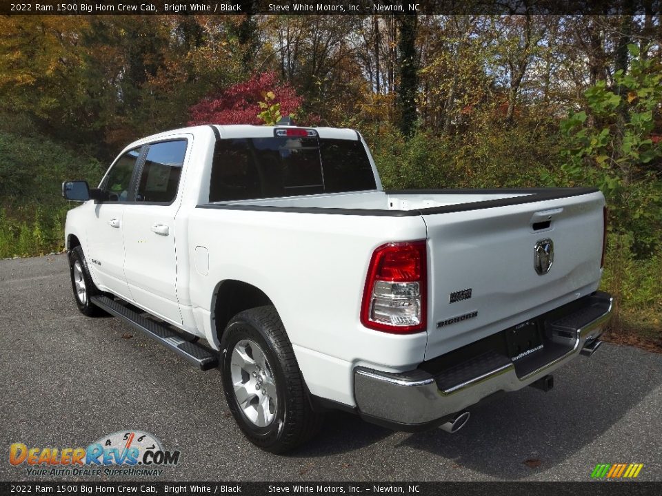 2022 Ram 1500 Big Horn Crew Cab Bright White / Black Photo #9