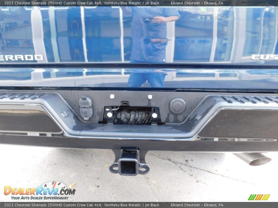 2023 Chevrolet Silverado 2500HD Custom Crew Cab 4x4 Northsky Blue Metallic / Jet Black Photo #14