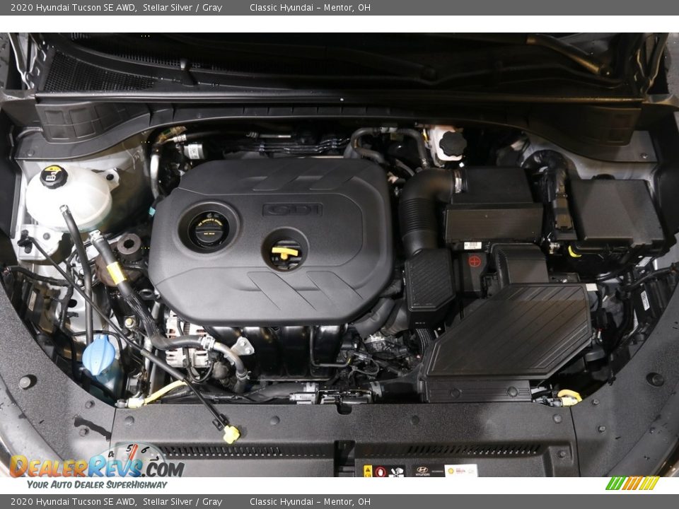 2020 Hyundai Tucson SE AWD Stellar Silver / Gray Photo #18