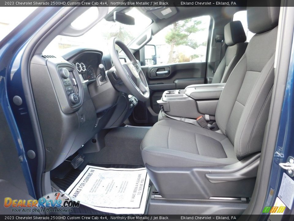 Front Seat of 2023 Chevrolet Silverado 2500HD Custom Crew Cab 4x4 Photo #20