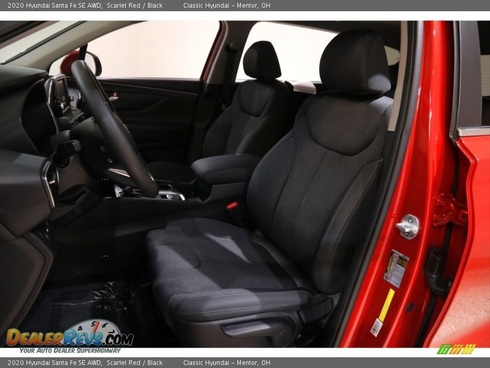 2020 Hyundai Santa Fe SE AWD Scarlet Red / Black Photo #5