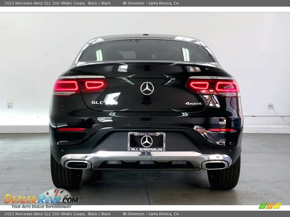 2023 Mercedes-Benz GLC 300 4Matic Coupe Black / Black Photo #3