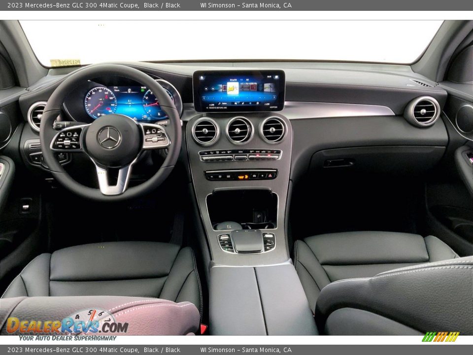 Dashboard of 2023 Mercedes-Benz GLC 300 4Matic Coupe Photo #6