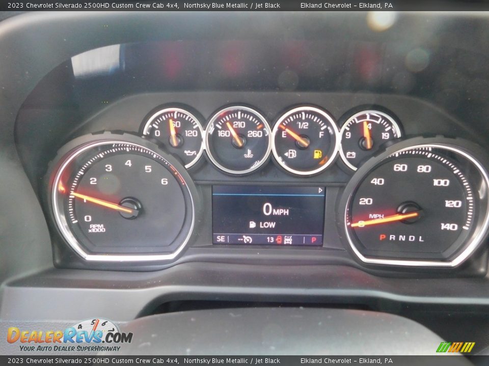 2023 Chevrolet Silverado 2500HD Custom Crew Cab 4x4 Gauges Photo #28