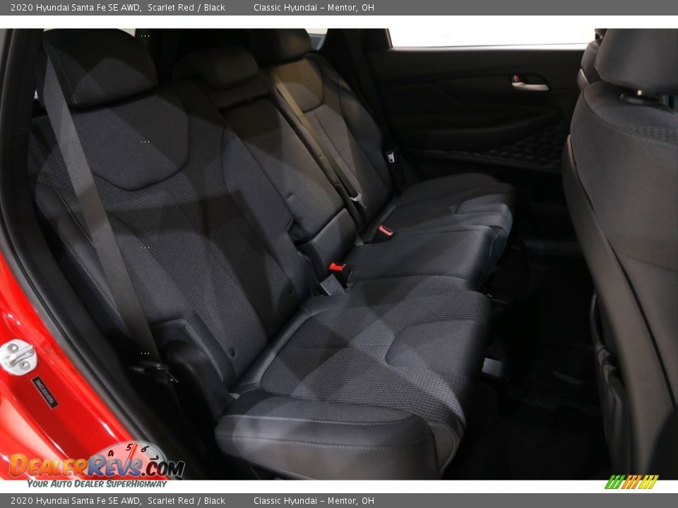 2020 Hyundai Santa Fe SE AWD Scarlet Red / Black Photo #15