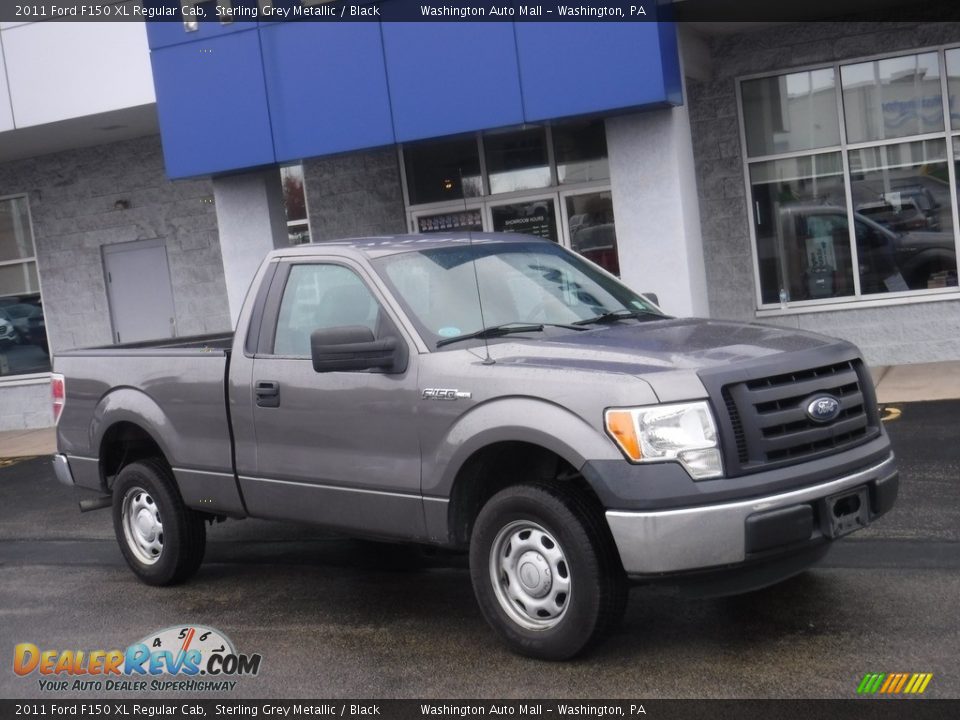 2011 Ford F150 XL Regular Cab Sterling Grey Metallic / Black Photo #1