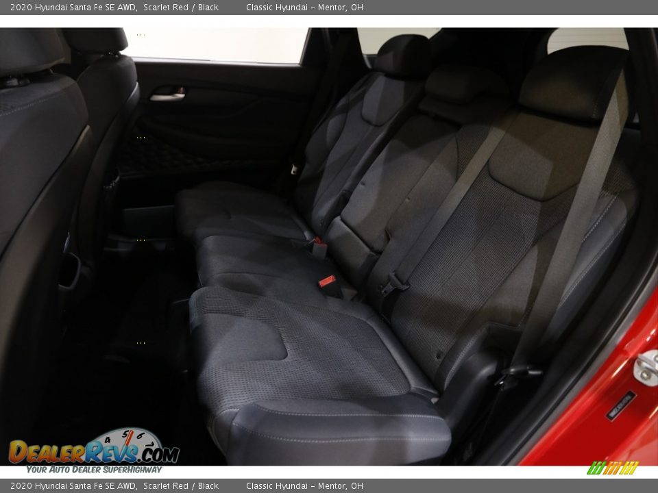 2020 Hyundai Santa Fe SE AWD Scarlet Red / Black Photo #16