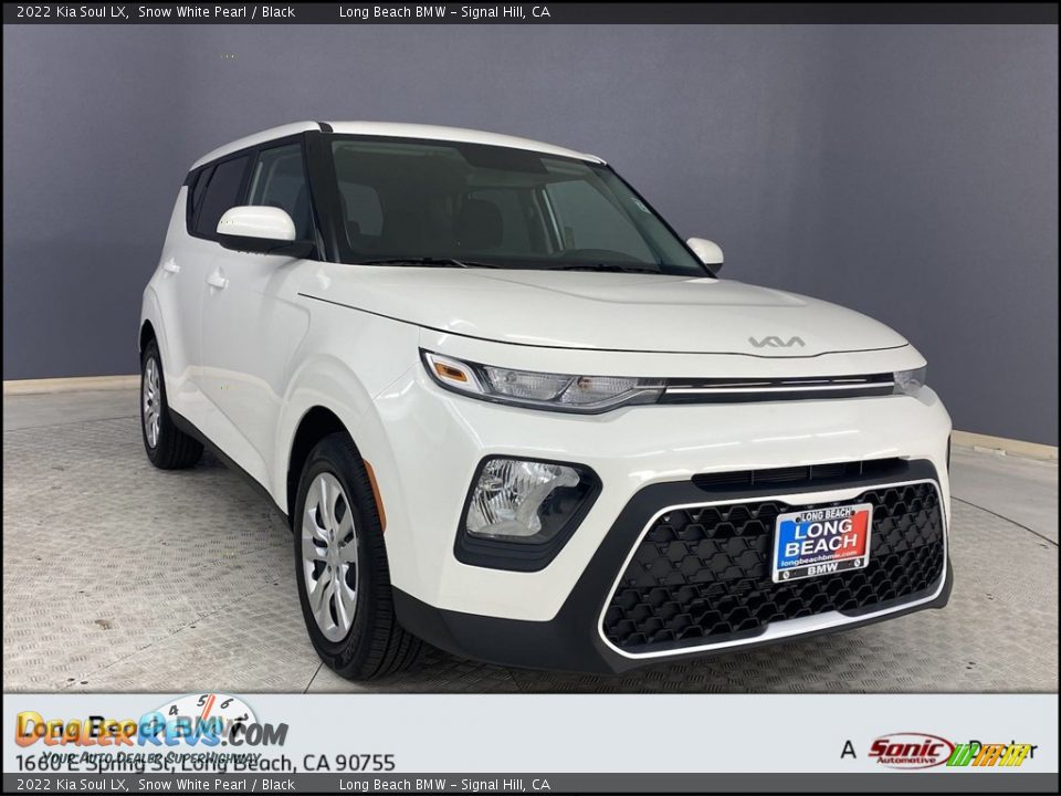 2022 Kia Soul LX Snow White Pearl / Black Photo #1