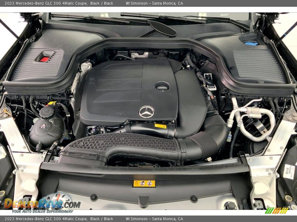 2023 Mercedes-Benz GLC 300 4Matic Coupe 2.0 Liter Turbocharged DOHC 16-Valve VVT 4 Cylinder Engine Photo #9