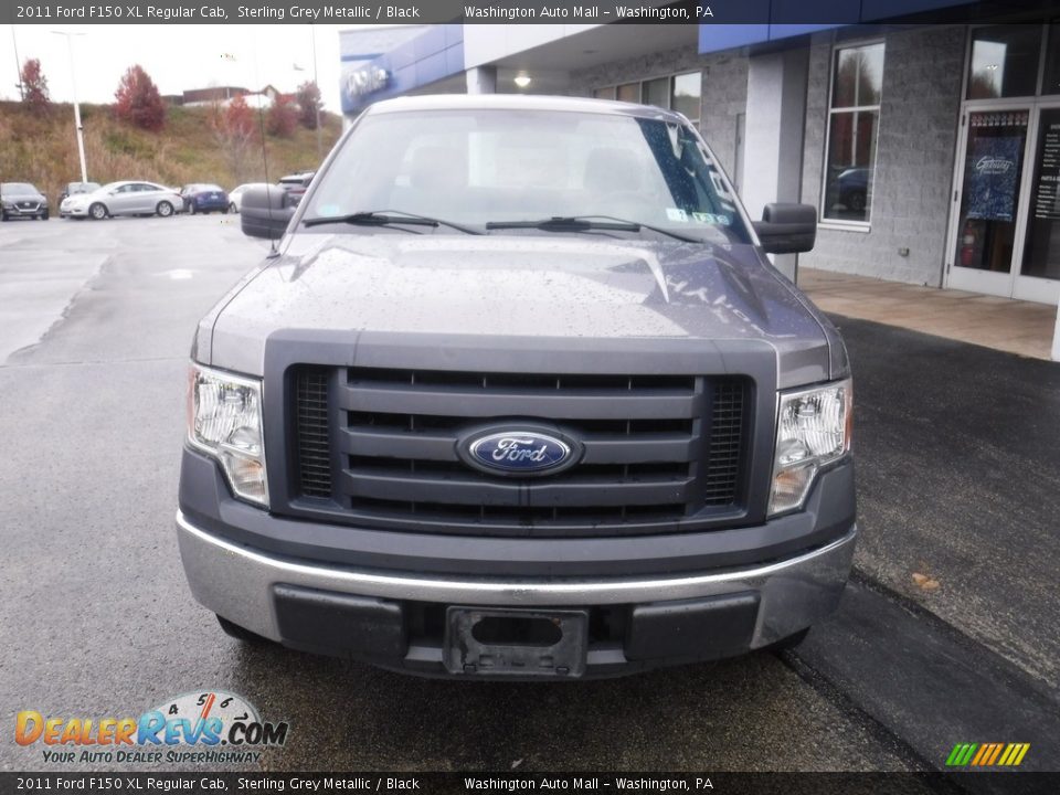 2011 Ford F150 XL Regular Cab Sterling Grey Metallic / Black Photo #4