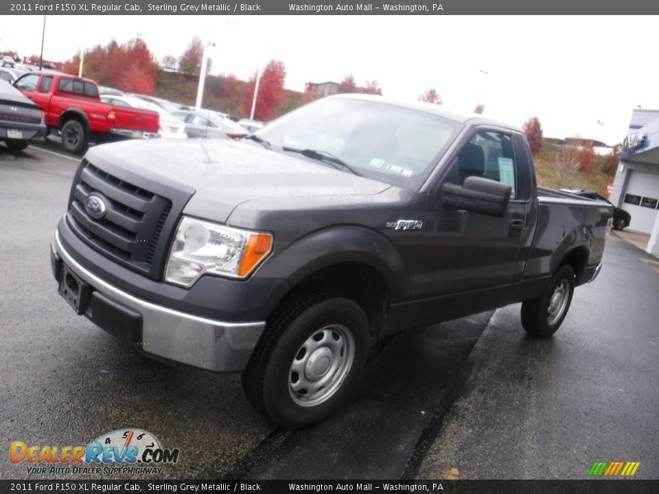 2011 Ford F150 XL Regular Cab Sterling Grey Metallic / Black Photo #5