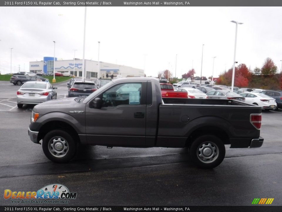 2011 Ford F150 XL Regular Cab Sterling Grey Metallic / Black Photo #6