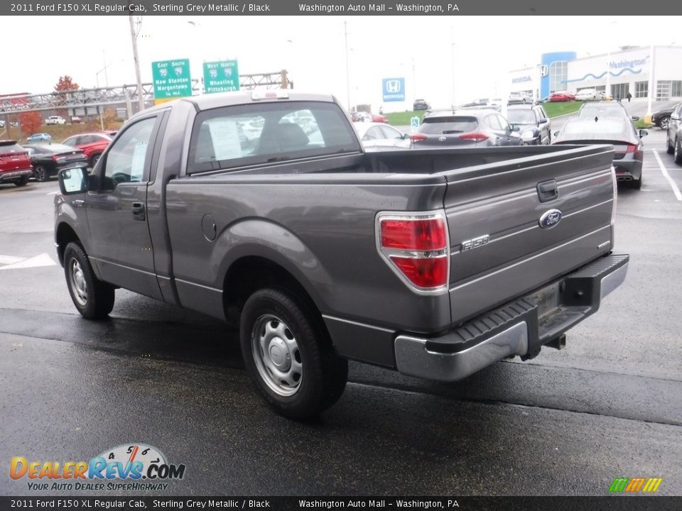 2011 Ford F150 XL Regular Cab Sterling Grey Metallic / Black Photo #7