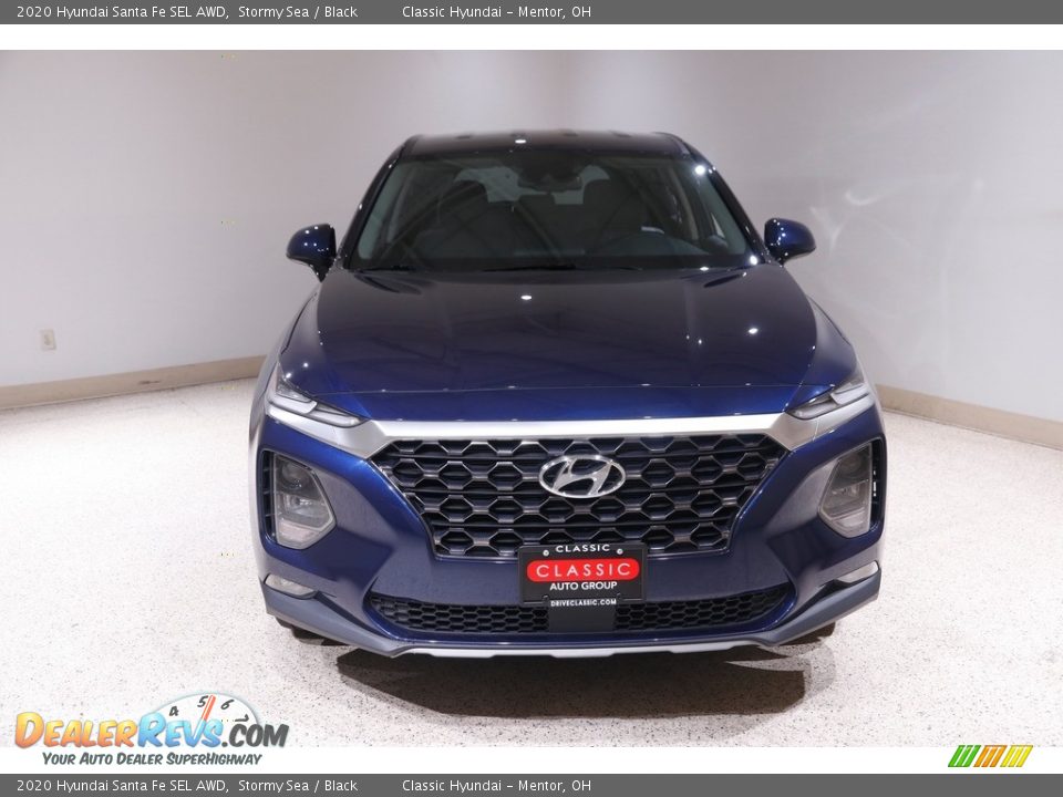 2020 Hyundai Santa Fe SEL AWD Stormy Sea / Black Photo #2