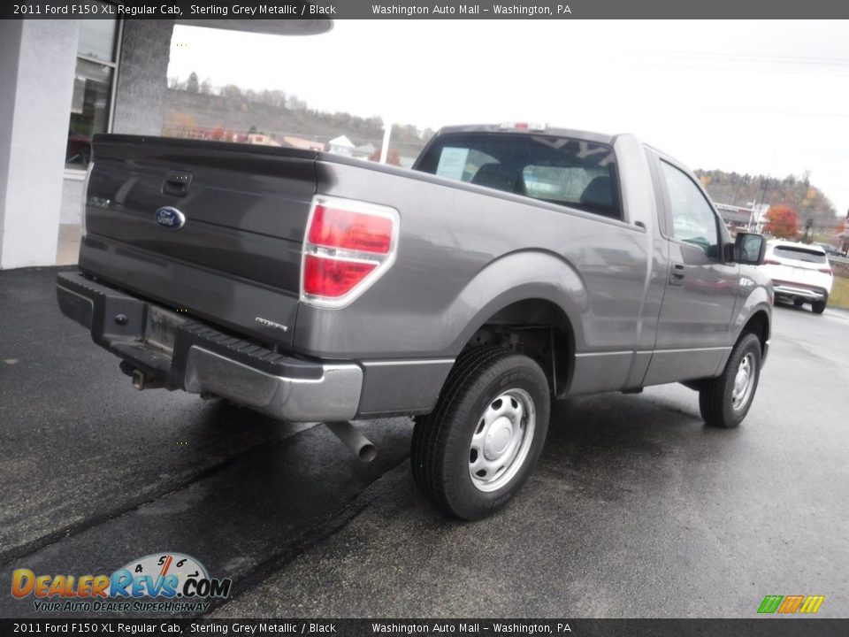 2011 Ford F150 XL Regular Cab Sterling Grey Metallic / Black Photo #9