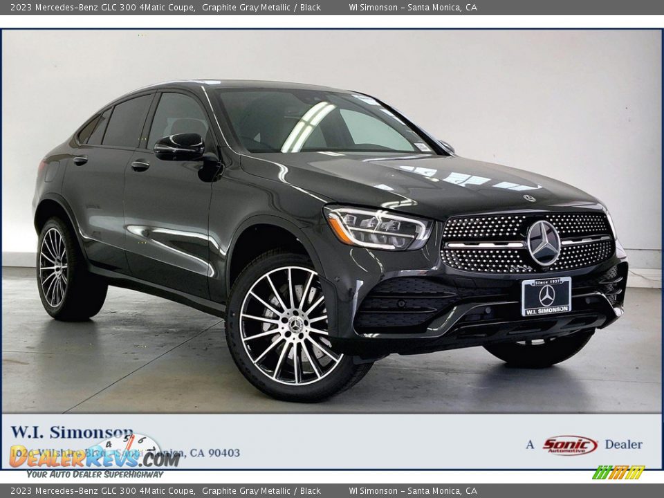 2023 Mercedes-Benz GLC 300 4Matic Coupe Graphite Gray Metallic / Black Photo #1