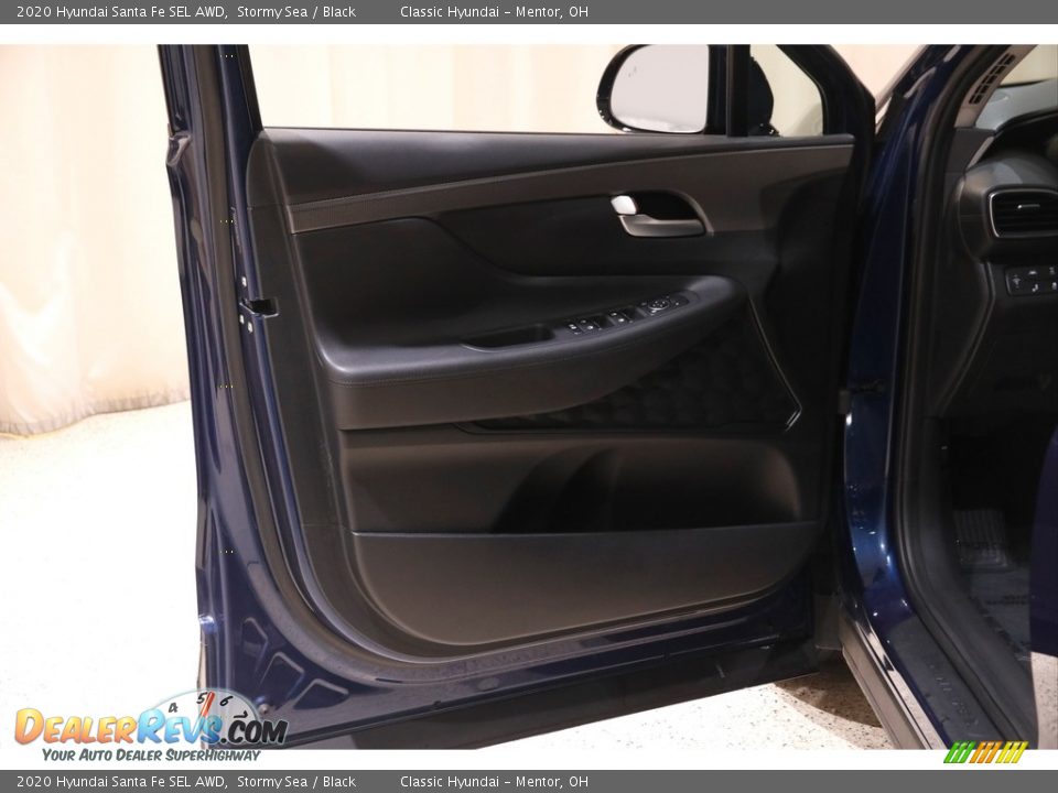 2020 Hyundai Santa Fe SEL AWD Stormy Sea / Black Photo #4
