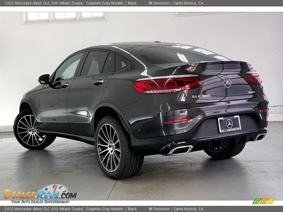 2023 Mercedes-Benz GLC 300 4Matic Coupe Graphite Gray Metallic / Black Photo #2