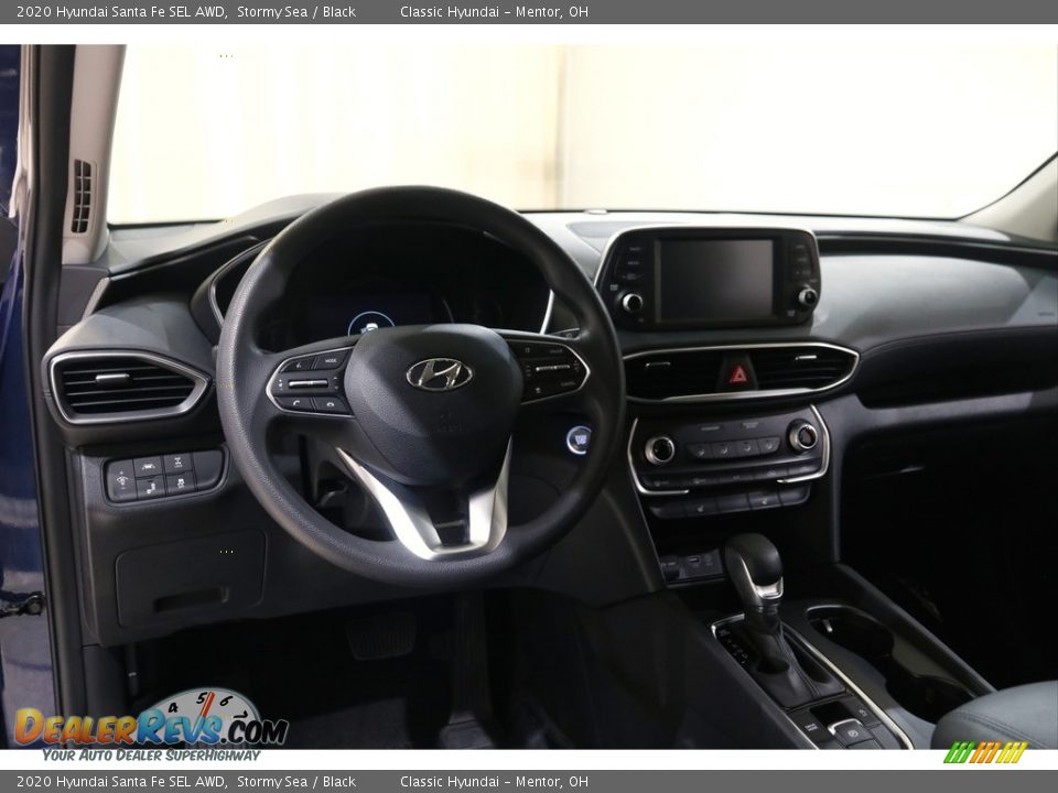 2020 Hyundai Santa Fe SEL AWD Stormy Sea / Black Photo #6