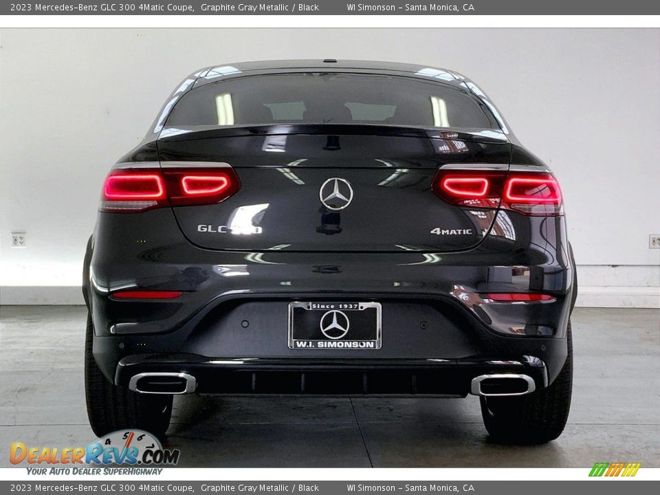 2023 Mercedes-Benz GLC 300 4Matic Coupe Graphite Gray Metallic / Black Photo #3