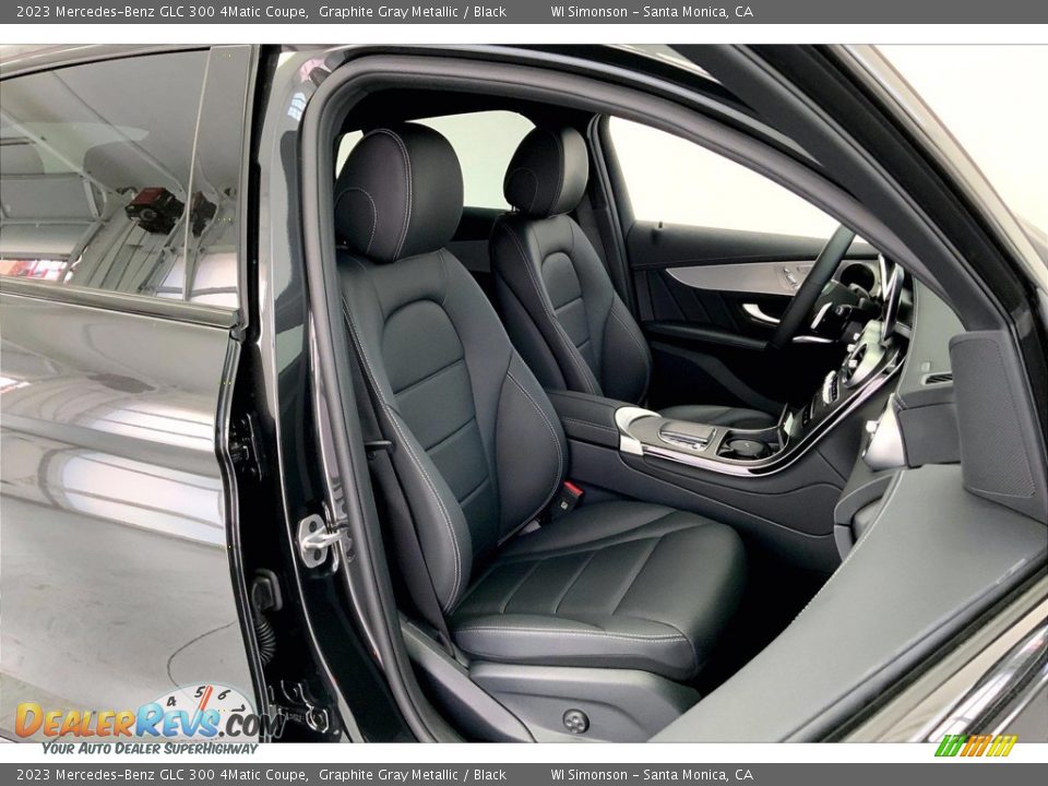 Black Interior - 2023 Mercedes-Benz GLC 300 4Matic Coupe Photo #5