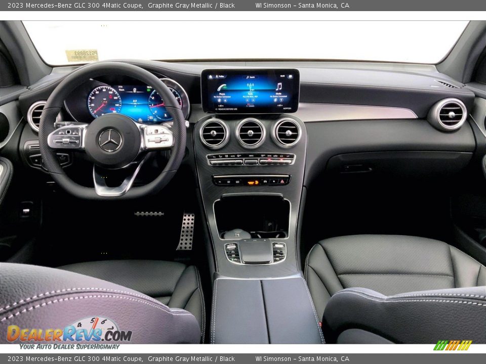Dashboard of 2023 Mercedes-Benz GLC 300 4Matic Coupe Photo #6