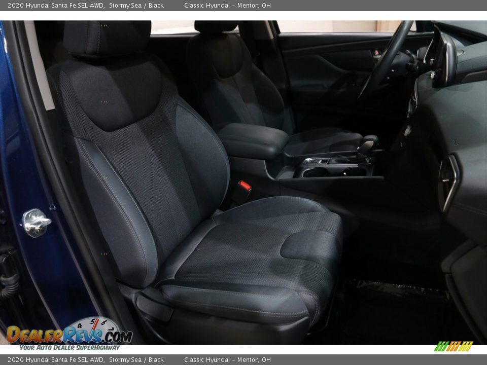 2020 Hyundai Santa Fe SEL AWD Stormy Sea / Black Photo #14